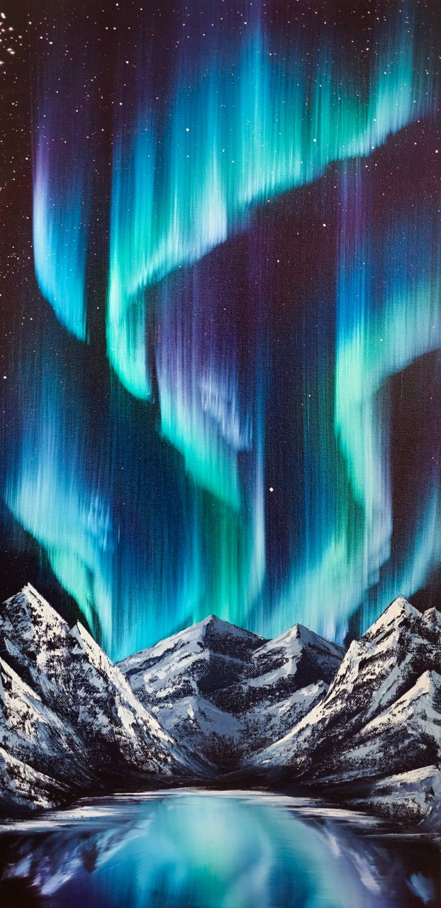 Aurora Glacier Print