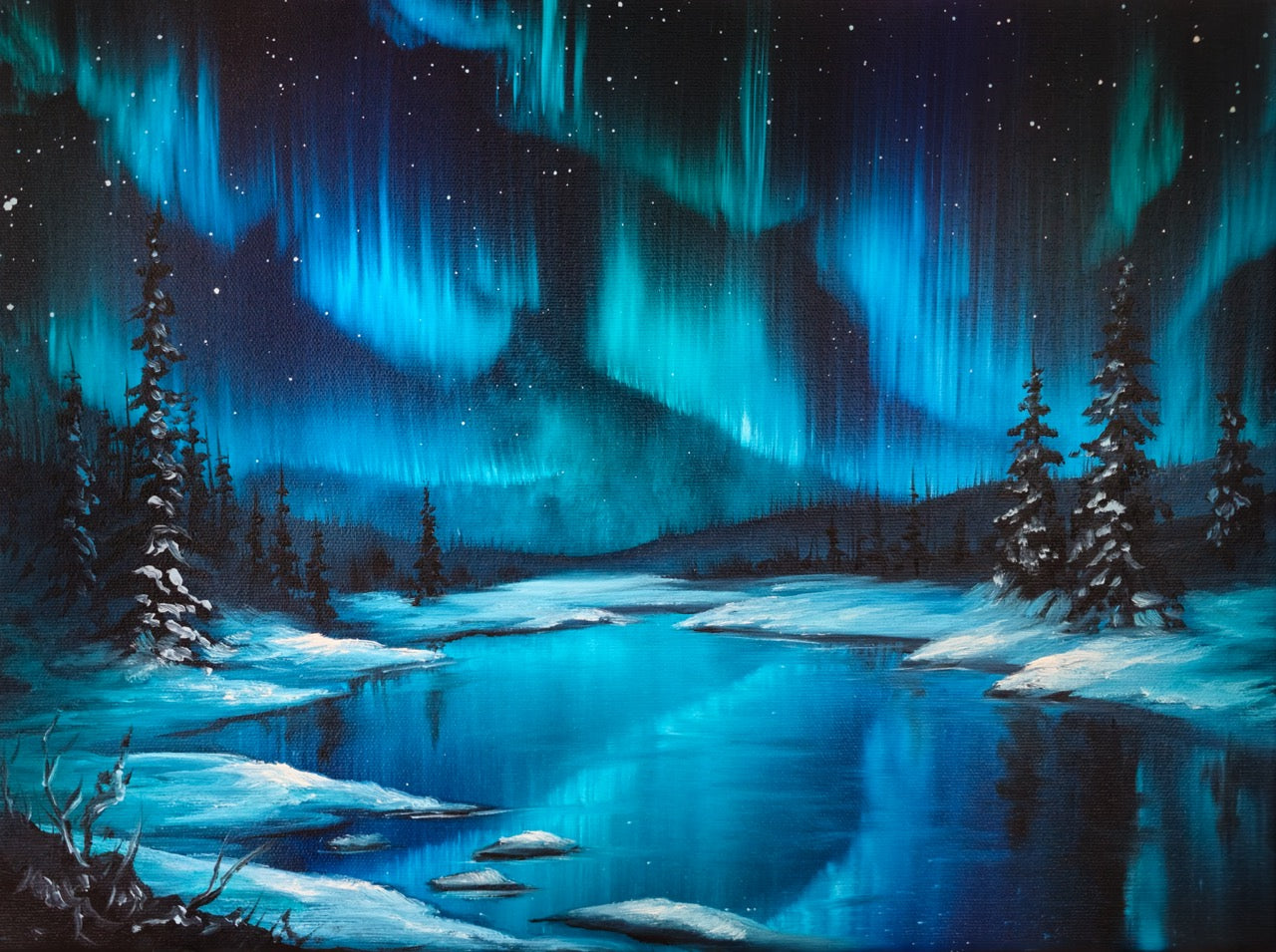 Cerulean Silence Print