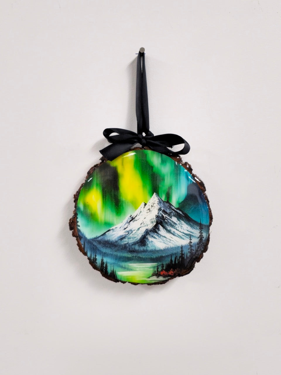 PRE ORDER: Mountain Glow Resin Ornament