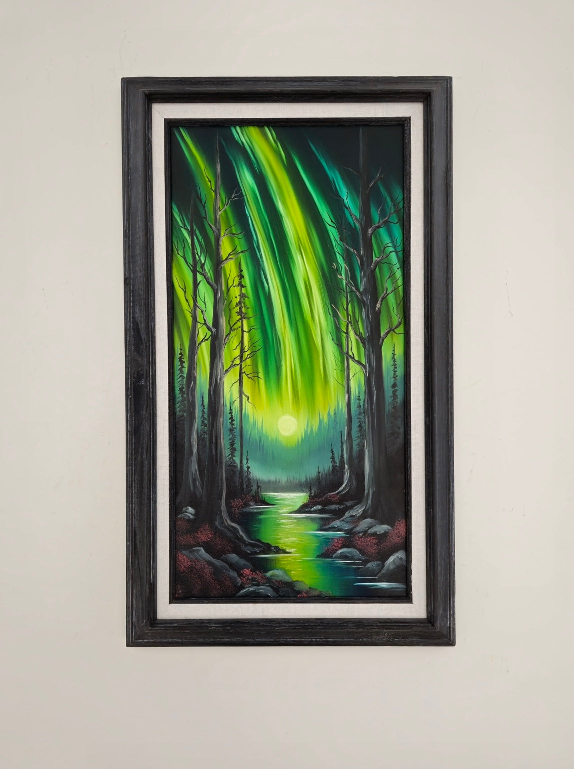 12x24 Original Canvas Painting: Mystic Glades