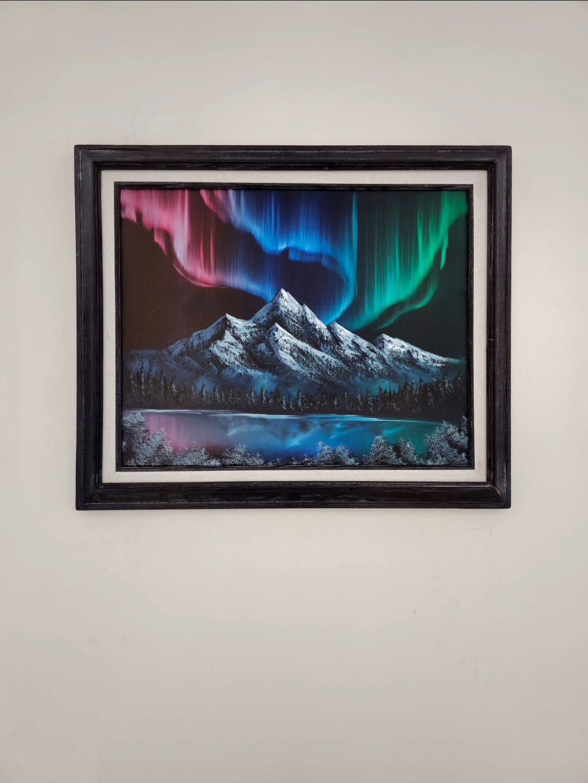 16x20 Original Canvas Painting: Aurora Brilliance