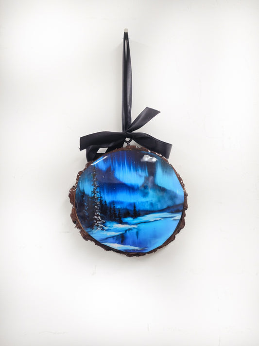 PRE ORDER: Cerulean Silence Resin Ornament