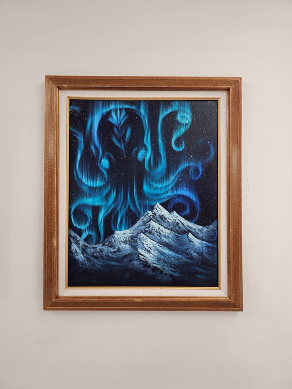 16x20 Original Canvas Painting: Cosmic Tentacles