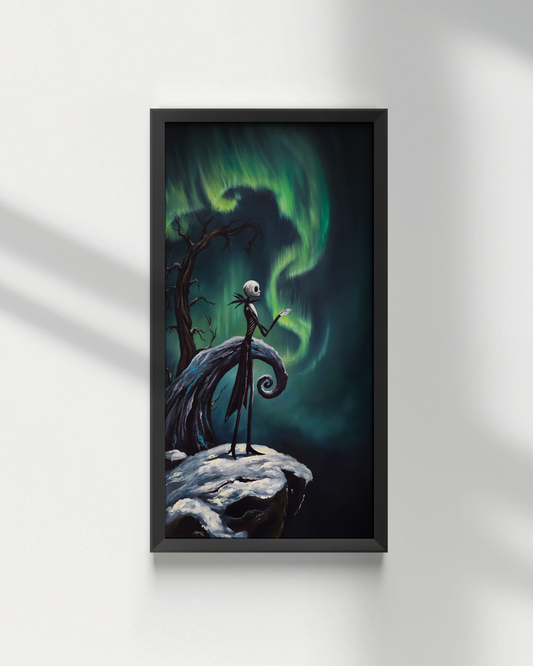 12x24 Original Canvas Painting: Nightmare **Halloween Special**