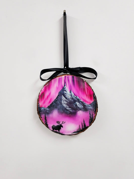 PRE ORDER: Vibrant Peaks Resin Ornament